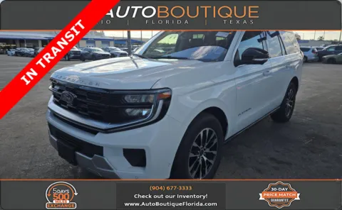 White 2025 Ford Expedition Platinum for sale in Jacksonville, FL