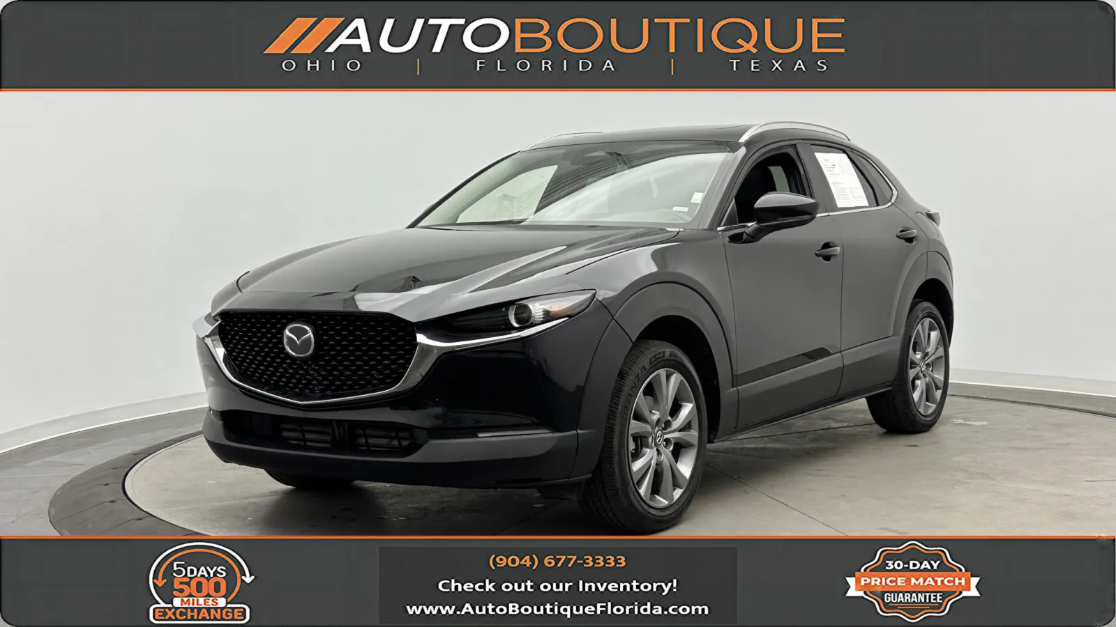 Black 2025 Mazda CX-30 2.5 S Preferred Package for sale in Jacksonville, FL