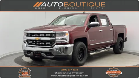 Red 2016 Chevrolet Silverado 1500 LTZ for sale in Jacksonville, FL