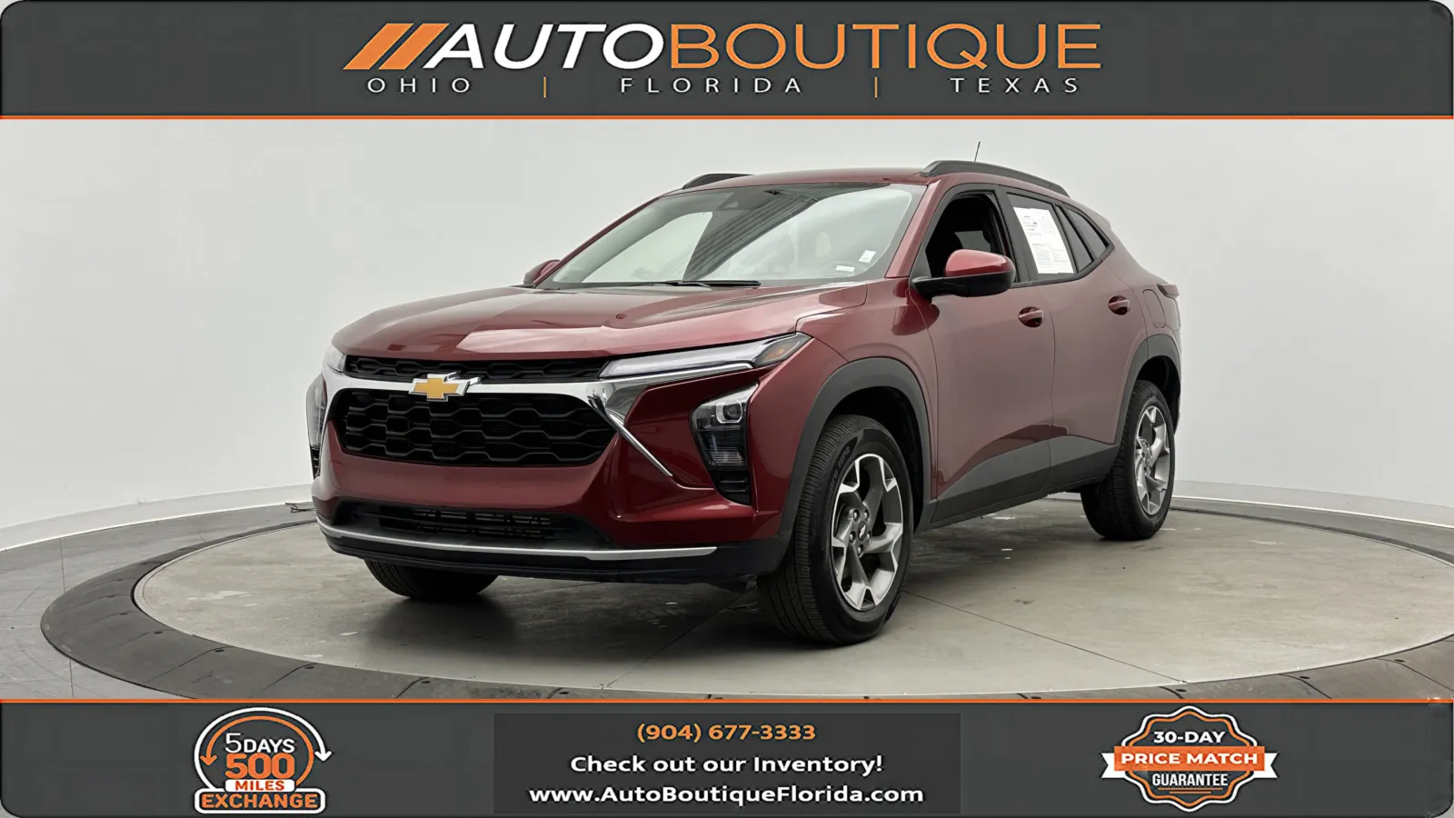 Red 2025 Chevrolet Trax LT for sale in Jacksonville, FL