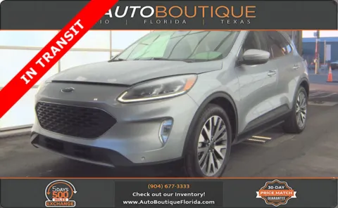 Gray 2022 Ford Escape Titanium Hybrid for sale in Jacksonville, FL