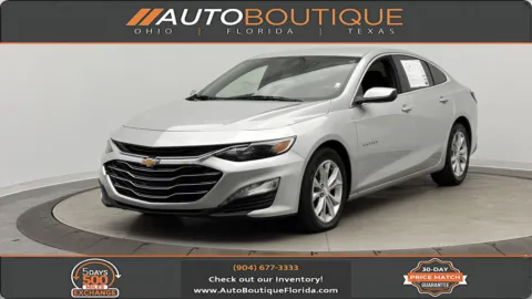 Silver 2019 Chevrolet Malibu LT for sale in Jacksonville, FL