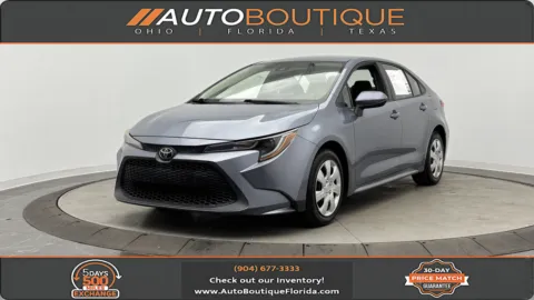 Blue 2020 Toyota Corolla LE for sale in Jacksonville, FL
