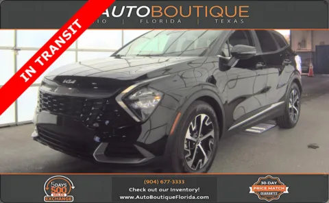 Black 2023 Kia Sportage EX for sale in Jacksonville, FL