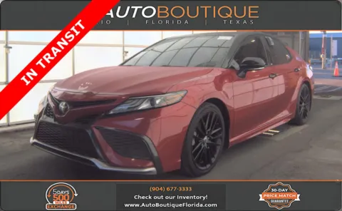 Red 2022 Toyota Camry XSE for sale in Jacksonville, FL