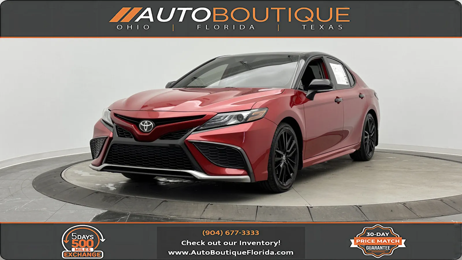 2022 Toyota Camry XSE for sale in Jacksonville, FL