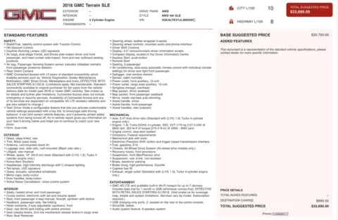 Photos of 2018 GMC Terrain SLE for sale in Jacksonville, FL at Auto Boutique Florida