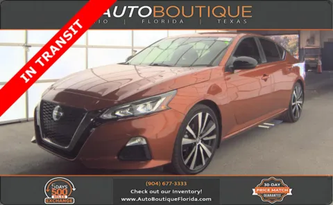 Orange 2021 Nissan Altima 2.5 SR for sale in Jacksonville, FL