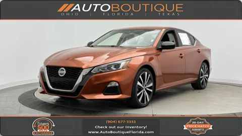 Orange 2021 Nissan Altima 2.5 SR for sale in Jacksonville, FL
