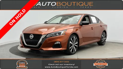 Orange 2021 Nissan Altima 2.5 SR for sale in Jacksonville, FL