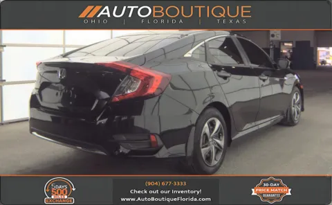 Black 2020 Honda Civic Sedan LX for sale in Jacksonville, FL