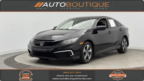 Black 2020 Honda Civic Sedan LX for sale in Jacksonville, FL