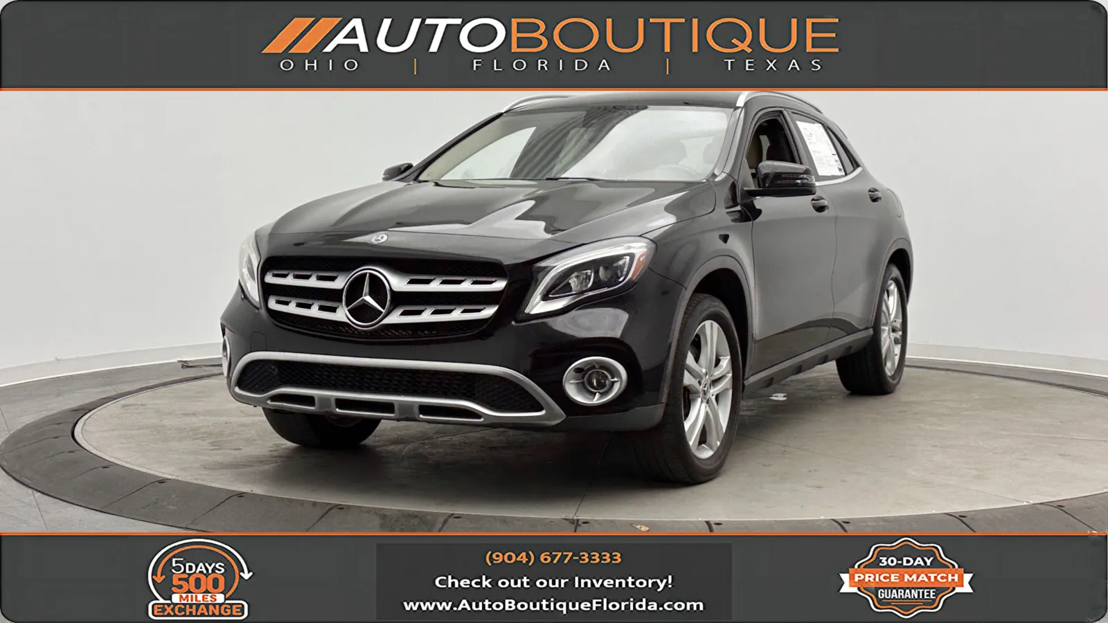 Black 2019 Mercedes-Benz GLA 250 for sale in Jacksonville, FL