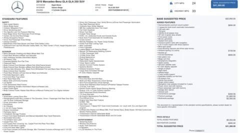 Photos of 2019 Mercedes-Benz GLA 250 for sale in Jacksonville, FL at Auto Boutique Florida