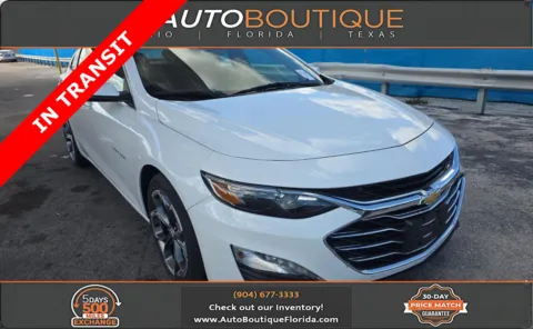 White 2023 Chevrolet Malibu LT for sale in Jacksonville, FL