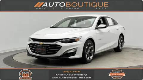 White 2023 Chevrolet Malibu LT for sale in Jacksonville, FL