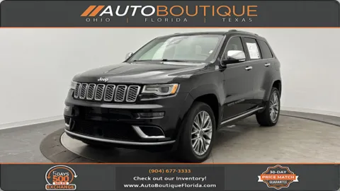 Black 2018 Jeep Grand Cherokee Summit for sale in Jacksonville, FL