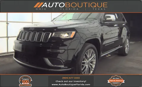 Black 2018 Jeep Grand Cherokee Summit for sale in Jacksonville, FL