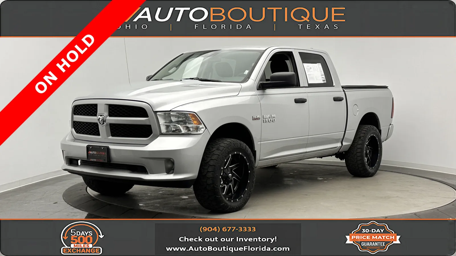 Silver 2018 Ram 1500 Express for sale in Jacksonville, FL