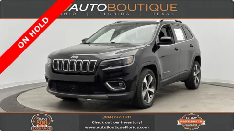 Black 2021 Jeep Cherokee Limited for sale in Jacksonville, FL
