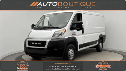 White 2021 Ram ProMaster Cargo Van 1500 136 WB for sale in Jacksonville, FL
