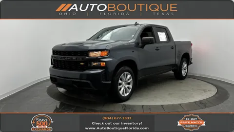 Gray 2020 Chevrolet Silverado 1500 Custom for sale in Jacksonville, FL