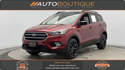 Red 2018 Ford Escape SE for sale in Jacksonville, FL