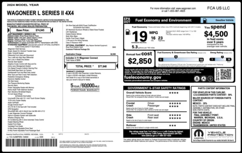 More photos of 2024 Jeep Wagoneer L Series II at Auto Boutique Florida, FL