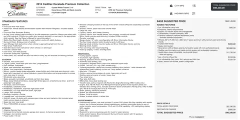 Photos of 2016 Cadillac Escalade Premium Collection for sale in Jacksonville, FL at Auto Boutique Florida