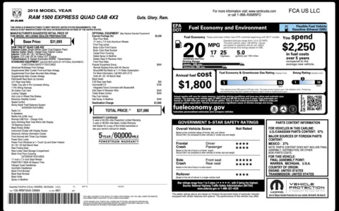 Photos of 2018 Ram 1500 Express for sale in Jacksonville, FL at Auto Boutique Florida