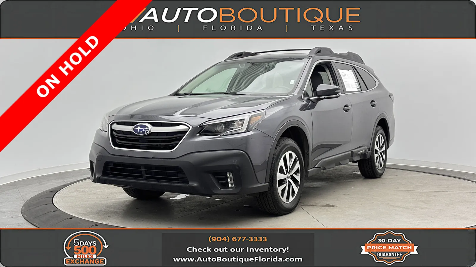 Gray 2022 Subaru Outback Premium for sale in Jacksonville, FL
