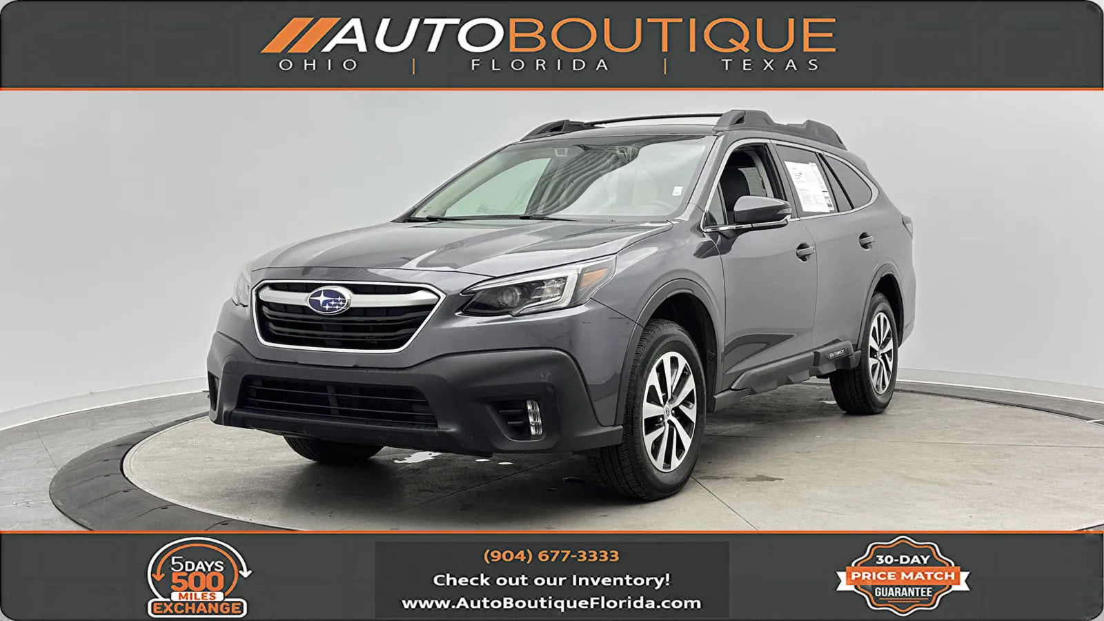 Gray 2022 Subaru Outback Premium for sale in Jacksonville, FL
