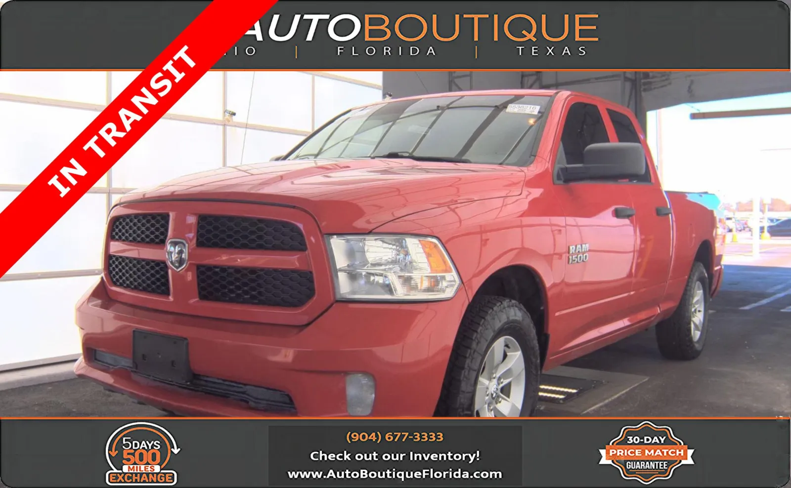 Red 2018 Ram 1500 Express for sale in Jacksonville, FL