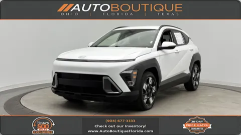 White 2025 Hyundai Kona SEL for sale in Jacksonville, FL