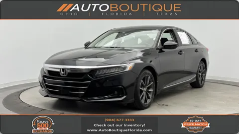Black 2021 Honda Accord Sedan EX-L for sale in Jacksonville, FL