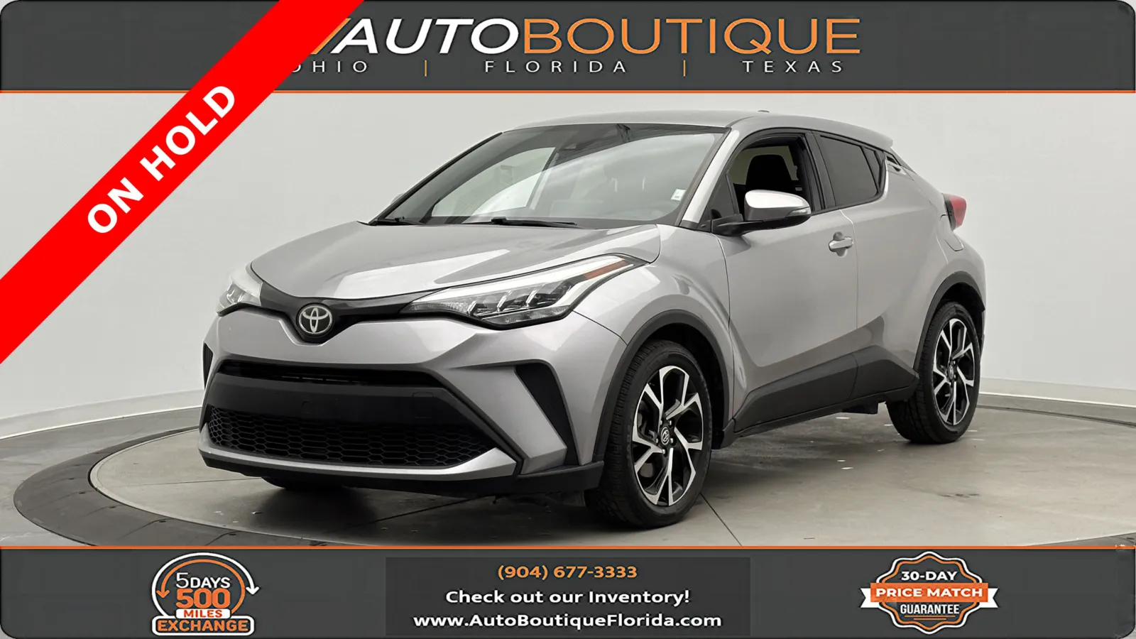 Silver 2020 Toyota C-HR XLE for sale in Jacksonville, FL