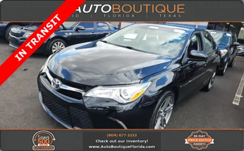 Black 2015 Toyota Camry XSE for sale in Jacksonville, FL