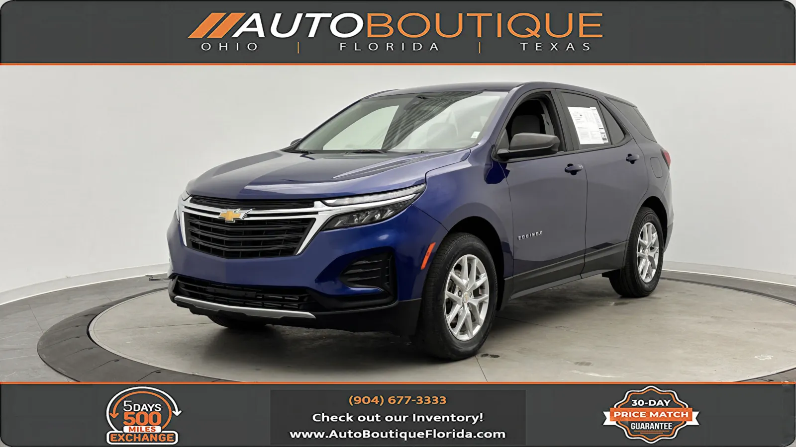 Blue 2023 Chevrolet Equinox LS for sale in Jacksonville, FL