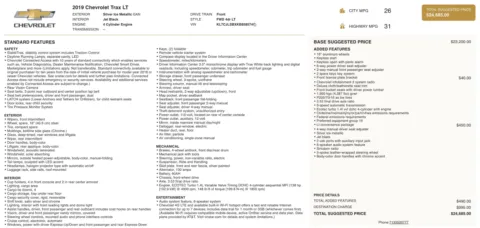 Photos of 2019 Chevrolet Trax LT for sale in Jacksonville, FL at Auto Boutique Florida