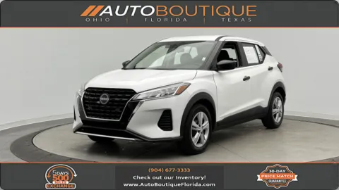 White 2022 Nissan Kicks S for sale in Jacksonville, FL