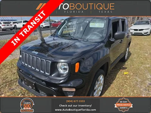 Black 2022 Jeep Renegade Latitude for sale in Jacksonville, FL