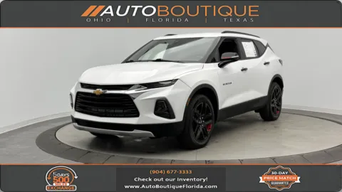 White 2022 Chevrolet Blazer LT for sale in Jacksonville, FL