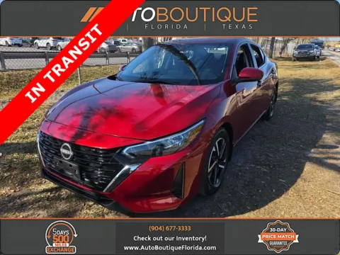 Red 2024 Nissan Sentra SV for sale in Jacksonville, FL
