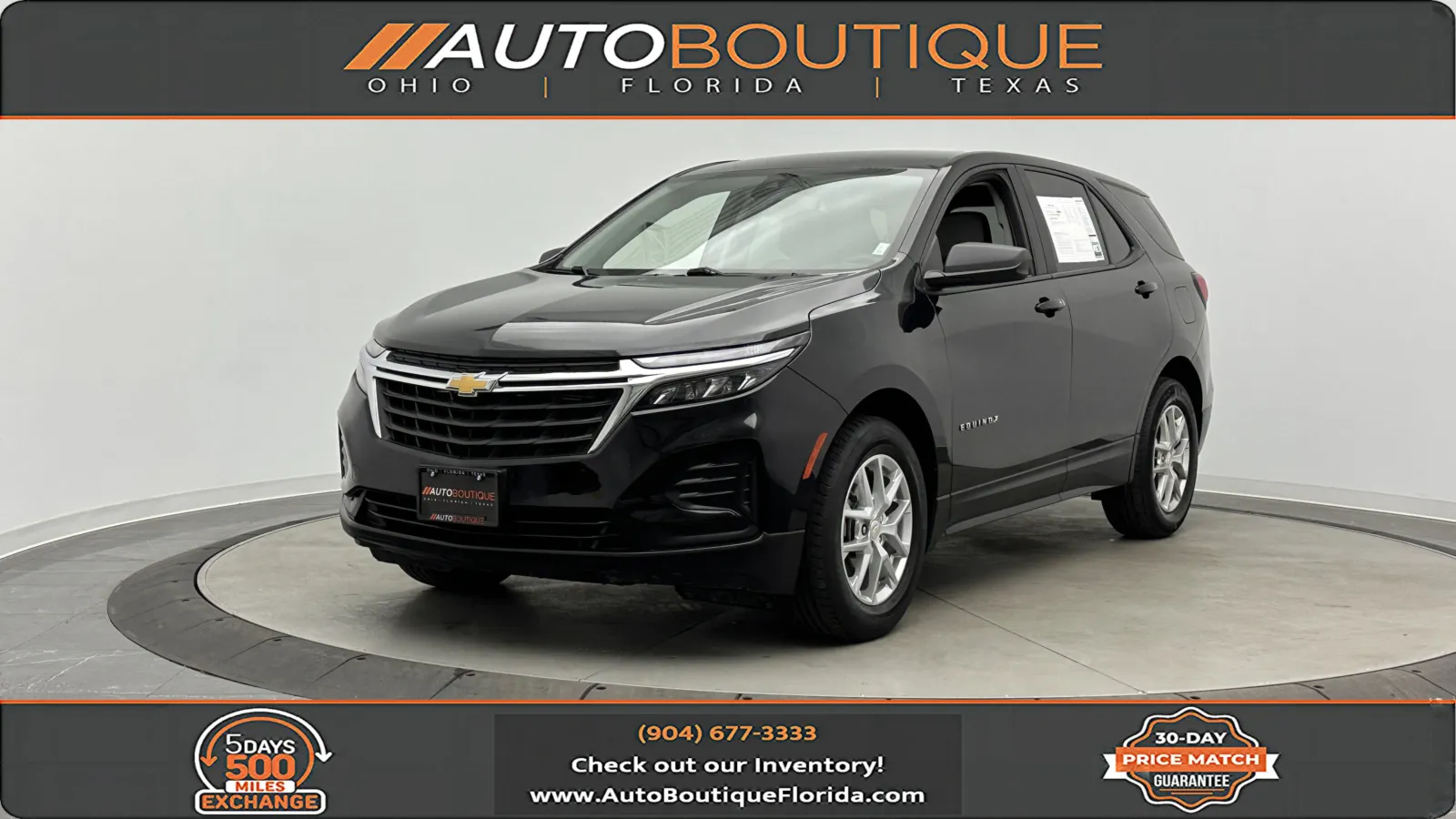 Black 2023 Chevrolet Equinox LS for sale in Jacksonville, FL