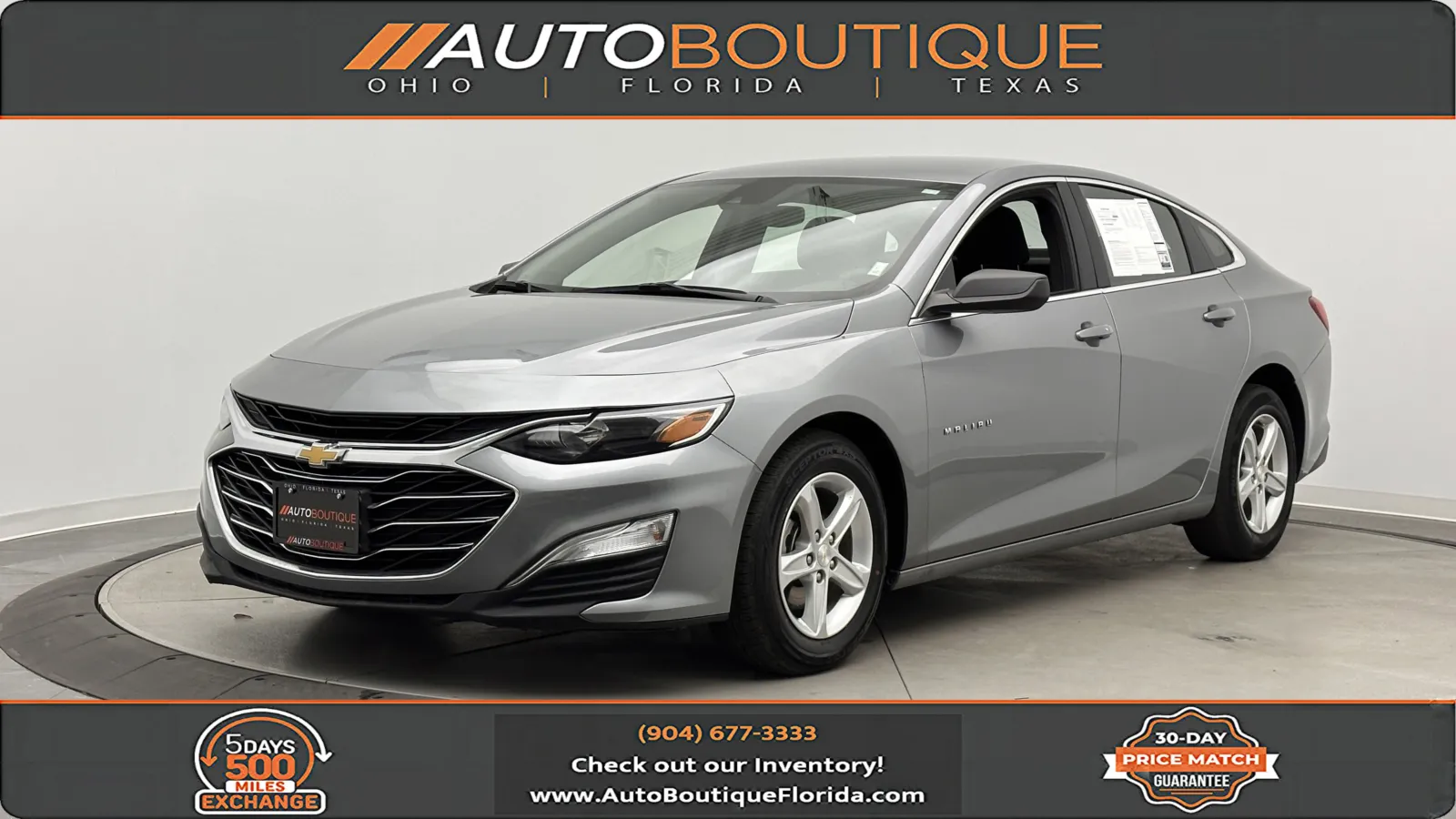 Gray 2023 Chevrolet Malibu LS for sale in Jacksonville, FL