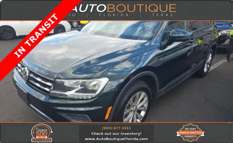 Black 2019 Volkswagen Tiguan S for sale in Jacksonville, FL