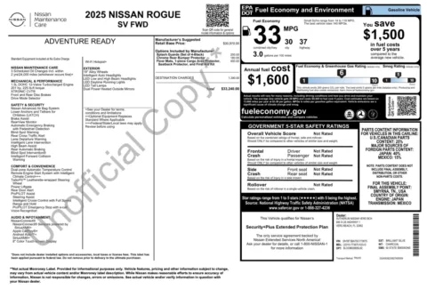 More photos of 2025 Nissan Rogue SV at Auto Boutique Florida, FL