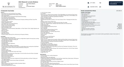 More photos of 2023 Maserati Levante Modena at Auto Boutique Florida, FL