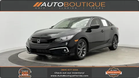 White 2019 Honda Civic Sedan EX for sale in Jacksonville, FL