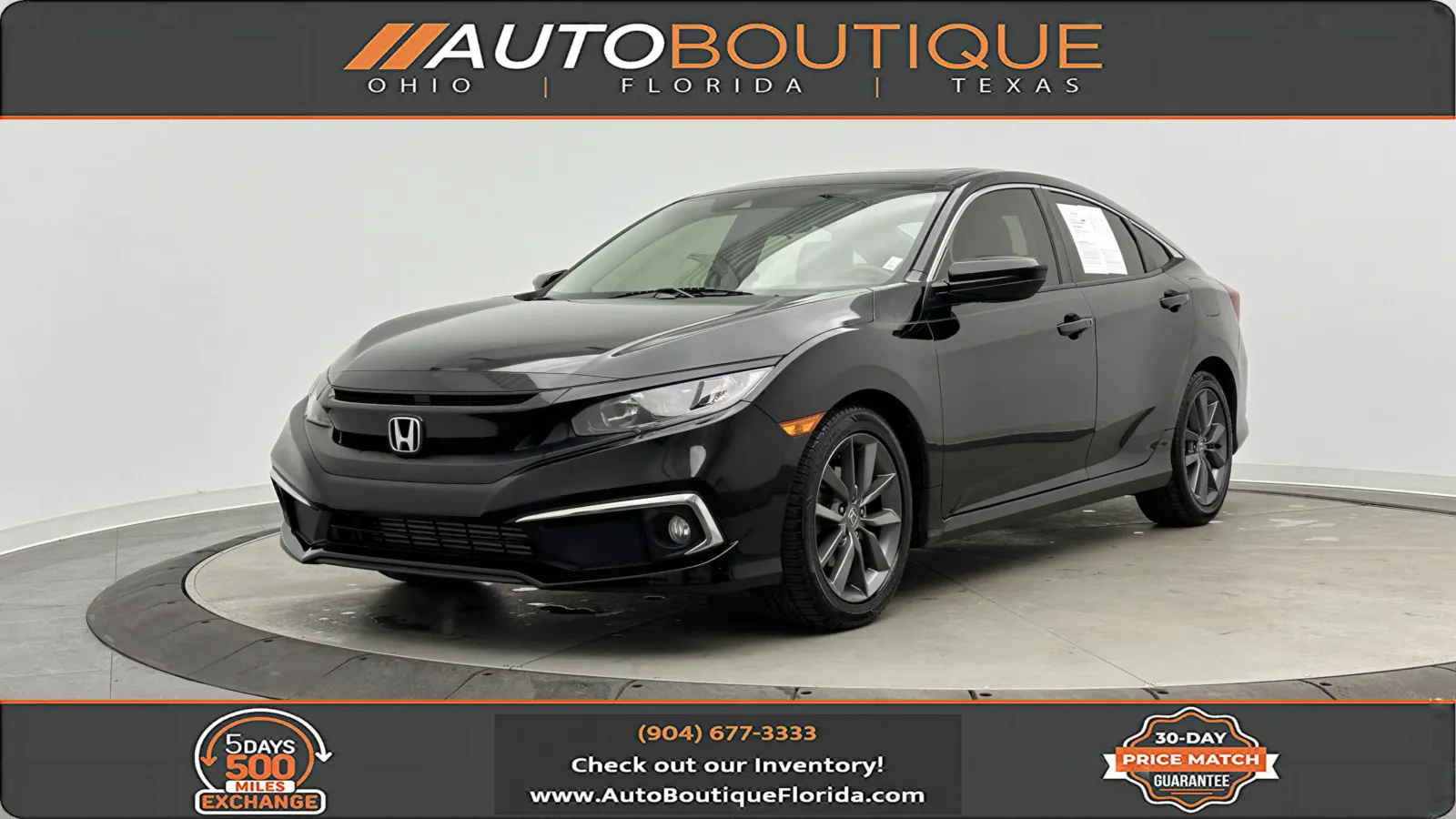 2019 Honda Civic Sedan EX for sale in Jacksonville, FL